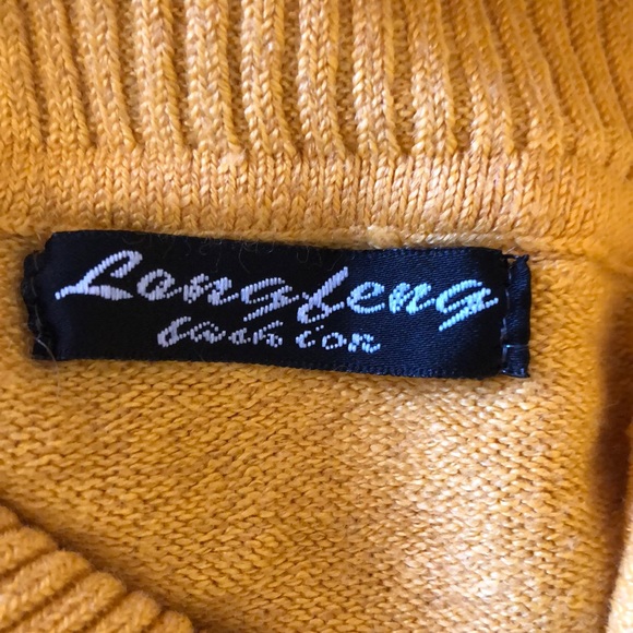 Lang Feng Fashion Graphic Sweater size Small - Picture 8 of 8